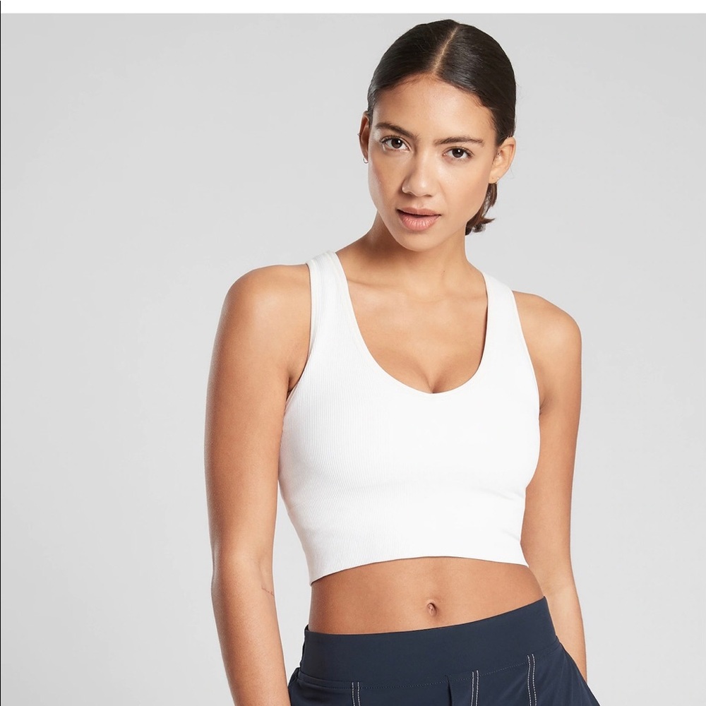 Aurora crop rib tank